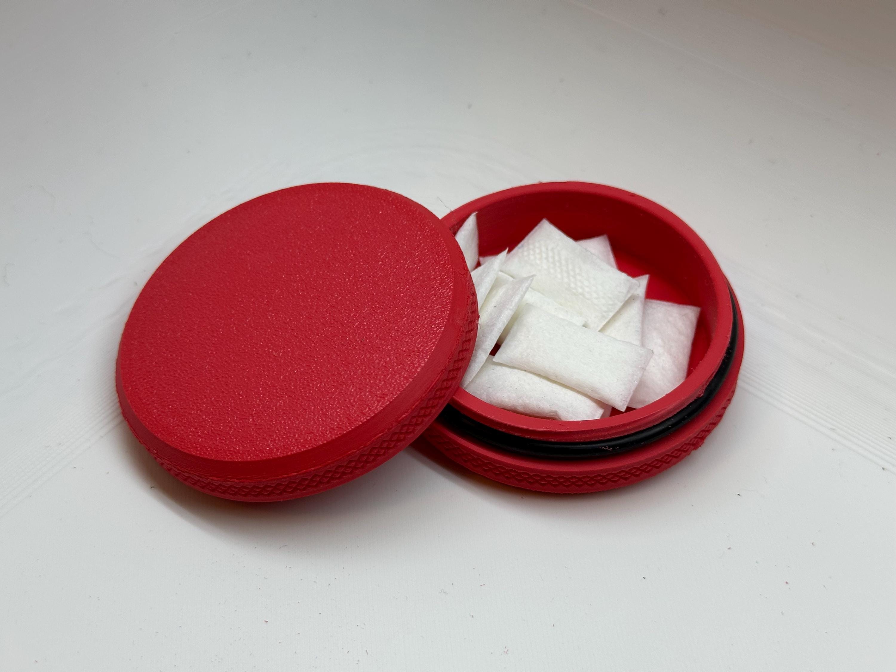 Small Zyn Can 3-Pack: Snus Storage Tin with O-Ring Seal