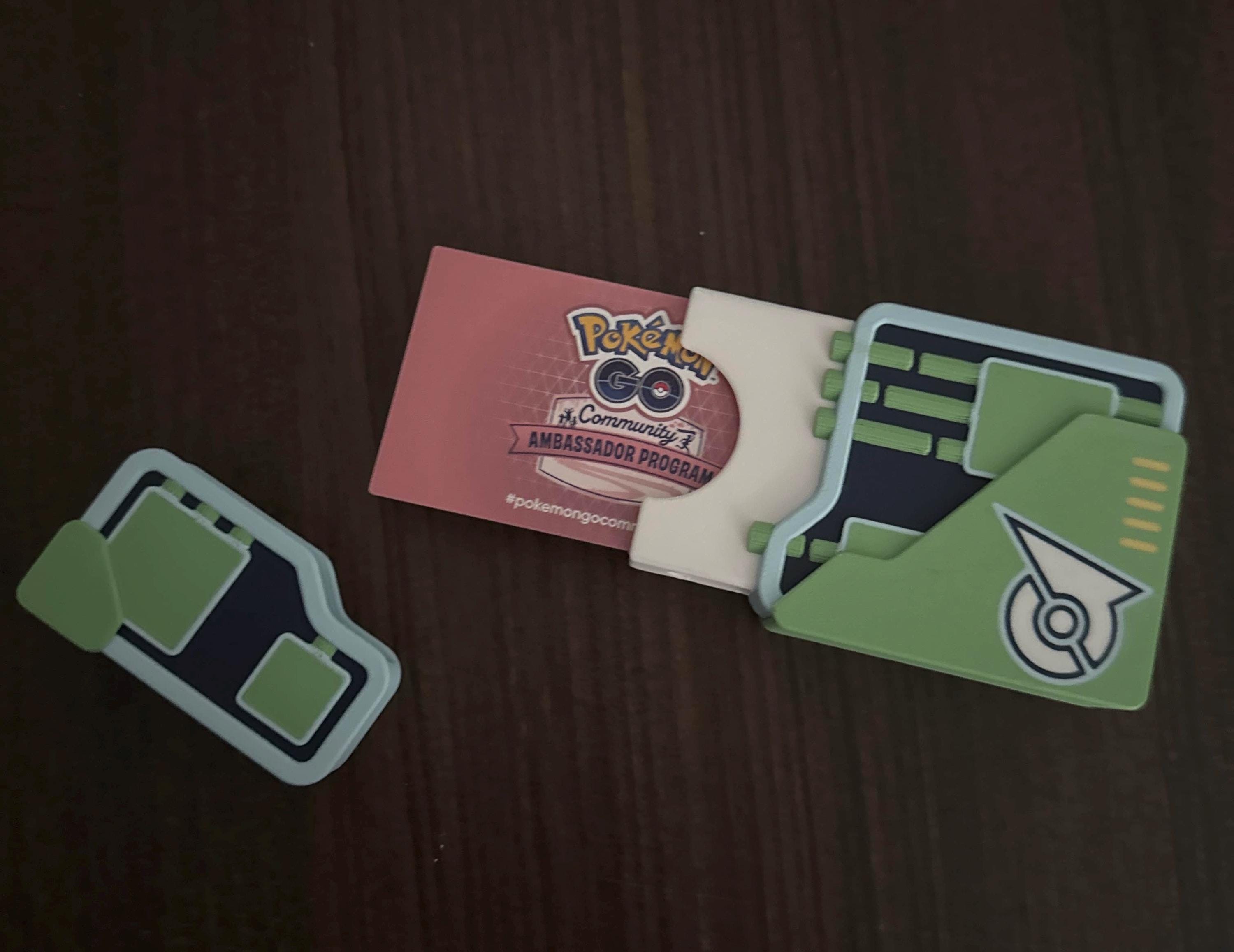 Pokemon GO Premium Battle Pass Community Ambassador Voucher Card Holder - Pokémon GO Accessory - Premium Raid Pass